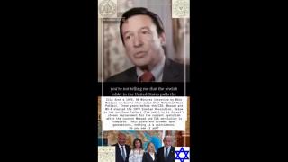 Iran's 1976 Shah Pahlavi Calling Out Israel's Media Control on 60 Minutes