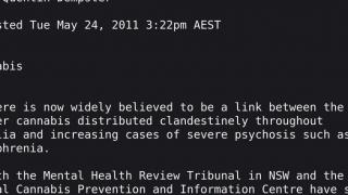 Weed Induced Psychosis - Don't Smoke It