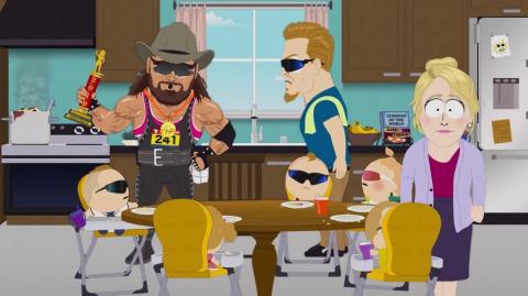South Park - trans joke MACHO WOMAN RANDY SAVAGE
