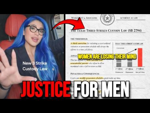 NEW Child Support Law Has Got Women SCARED That The Free Ride Is Over