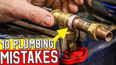 WHAT IS HE SAYING, DOES HE SPEAK ENGLISH? 10 ULTIMATE DIY Plumbing Mistakes Guide & How to Fix Them | Plumberparts