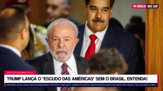 Trump lança o “ESCUDO DAS AMÉRICAS” sem o Brasil: Lula fica DE FORA do bloco contra cartéis e China (PH Vox)
