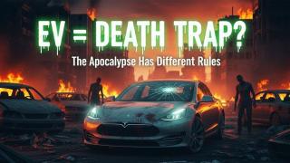 Is an Electric Car (Tesla/EV) a DEATH TRAP in a Zombie Outbreak?