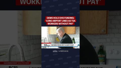 Radical Left Democrats drag the DHS shutdown into its 27th day