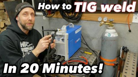 Learning/Leering how to TIG weld made easy for dummies