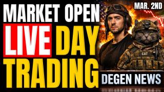 STOCK MARKET CRASH: Iran, Apex & Breaking News || LIVE DAY TRADING w/ MK