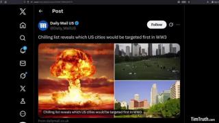 MSM Preps Americans For City Attacks, Amazon Mail Bombs, Dirty Bombs and Fallout Lockdowns
