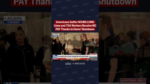 Democrats are once again putting politics over the safety of Americans. END THE DEMOCRAT SHUTDOWN.