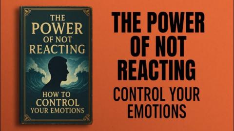 The Power of Not Reacting: How to Control Your Emotions (Audiobook)