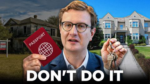 Buying Real Estate for Citizenship is a BAD DEAL