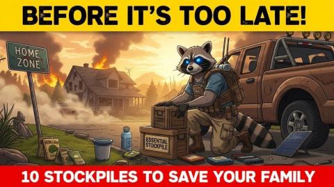 BEFORE IT'S TOO LATE: The Ultimate 10-Item Stockpile to Save Your Family and Rebuild Civilization