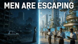 Men Are Escaping From The System