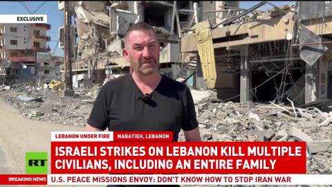 'We heard a terrible explosion' — Lebanon mayor recalls deadly strike after Iftar