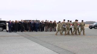 President Trump and The First Lady Participate in a Dignified Transfer Ceremony, Mar. 7, 2026