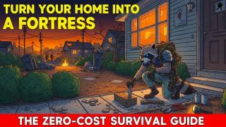 Zero-Cost Home Fortress: The 3 Phases of Defensive Architecture When the Power Dies