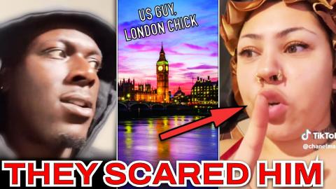 UK CRASH OUT! London Chick Projects HER Insecurities On A US Man