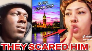 UK CRASH OUT! London Chick Projects HER Insecurities On A US Man