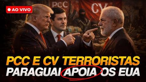 Paraguai apoia EUA na classificação do PCC e CV como Terroristas | Boletim Brasil (PH Vox)