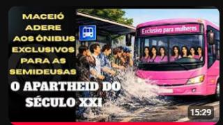 MACEIÓ CRIA ÔNIBUS SÓ PARA MULHERES! ENQUANTO OS HOMENS SÃO CALADOS, AS MULHERES SÃO PRIVILEGIADAS!
