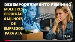 MULHERES EM DIREÇÃO AO DESEMPODERAMENTO!
