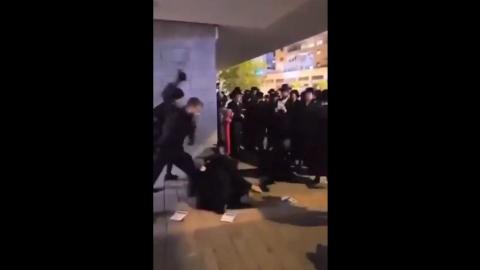 Israeli police is currently ATTACKING Orthodox Jews and Christians (Nuke the Fucking Lot of Them)