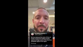 Iran has fired off hypersonic rockets claiming they are fighting American pedophile class