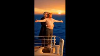 Trump and Epstein on the SS Epstein (Titanic Parody)