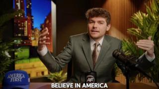 Nick Fuentes: "In 2016, Trump made us believe in America, made us believe that we could be a.."