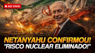 Netanyahu diz que programa nuclear foi eliminado | Crise EUA x Irã (PH Vox)