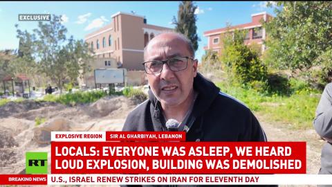 'Numerous civilian casualties': RT correspondent visits village attacked by IDF