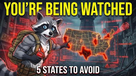 The 5 States Where Preppers Are Being Monitored