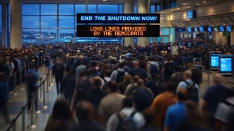 All thanks to the radical left Democrats