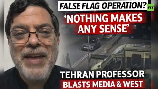 'Clearly a false flag operation' — Prof. Marandi
