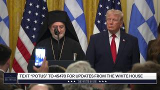 President Trump Delivers Remarks at the Greek Independence Day Celebration