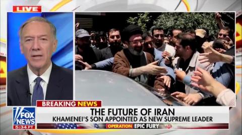 "Operation Epic Fury is creating the space for the other 80+ million Iranians to take back their country. Let's keep at it." - Mike Pompeo