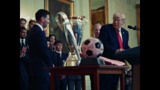 Inter Miami at the White House: Postcard Edition