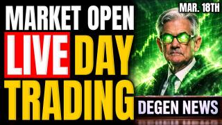 Stock Market Open: Fed Interest Rate Decision || LIVE DAY TRADING