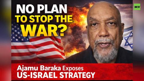 'There is no real plan to de-escalate' — Ajamu Baraka