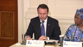 First Lady Melania Trump Participates in the Fostering the Future Together Global Coalition Summit