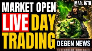 Stock Market Open: The Bulls Come Back Swinging || Live Day Trading Futures & Options
