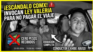 Abuso de Ley Valeria: Pasajeras No Pagan Y El Video Indigna Hoy