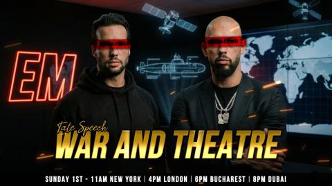 EMERGENCY MEETING EPISODE 122 - WAR AND THEATRE