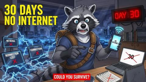 What Happens When the Internet Dies for 30 Days? (The Skills You Lost and Don't Even Know It)