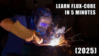 Learn how to WELD 4 DUMMIES with flux core in 5 minutes! (2025 update)