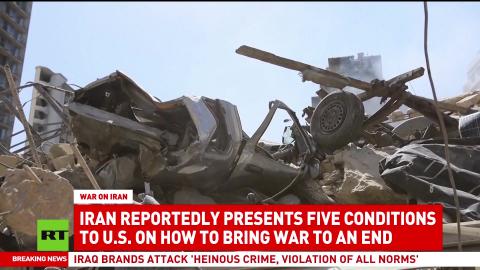 Trump claims victory as Iran sets conditions