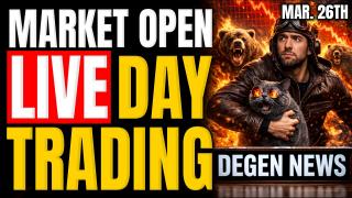 Stock Market Crash, Breaking Iran News & Live Day Trading w/ MK
