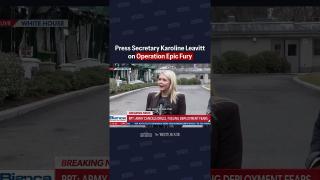 Press Secretary Karoline Leavitt on Iran