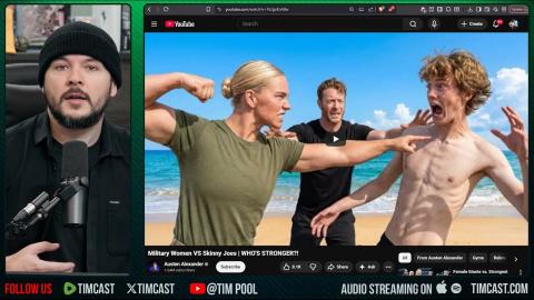 Untrained Skinny Guys DESTROY Military Women In Contest