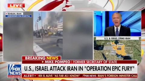 "We must make sure we finish the job and completely destroy this regime" - Mike Pompeo