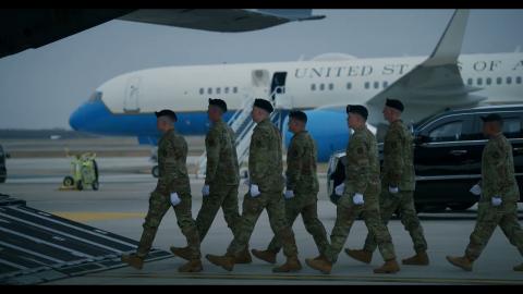 President Trump & The First Lady Attend the Dignified Transfer of U.S. Service Members at Dover